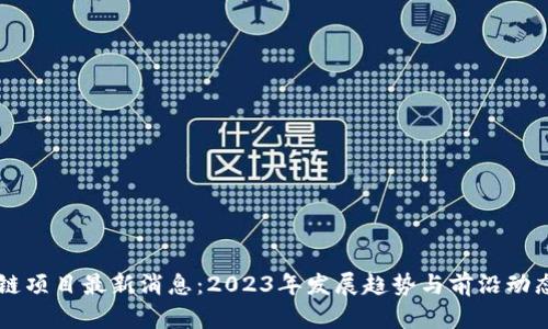 区块链项目最新消息：2023年发展趋势与前沿动态分析