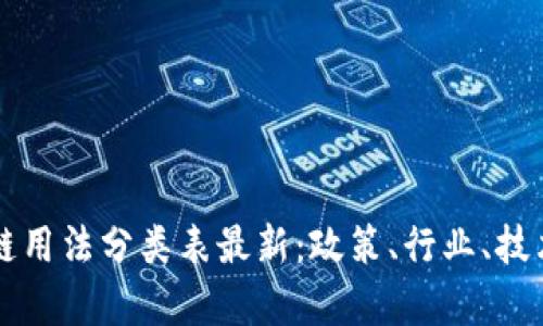 中国区块链用法分类表最新：政策、行业、技术全景解析