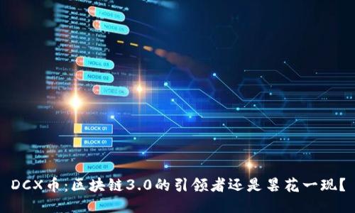 DCX币：区块链3.0的引领者还是昙花一现？