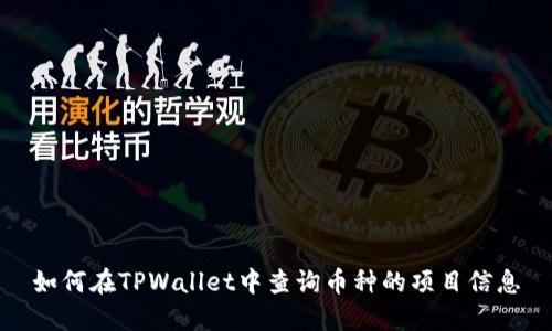 如何在TPWallet中查询币种的项目信息